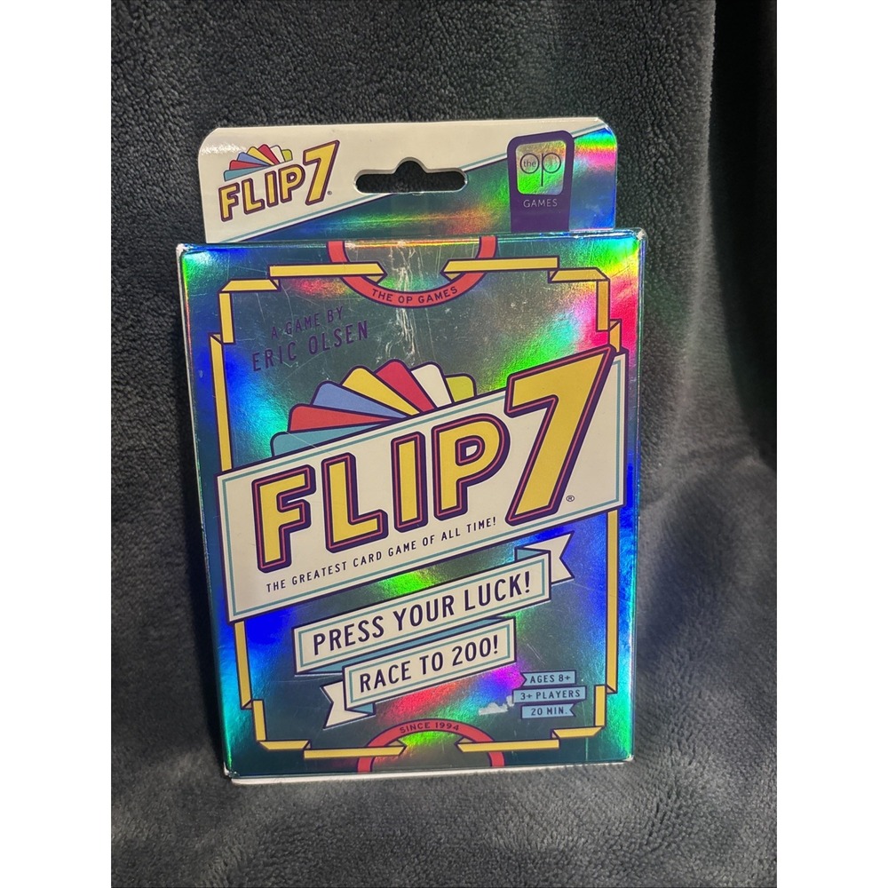 NEW Flip 7 Worlds Best Card Game USAopoly Sealed Eric‎ Olsen